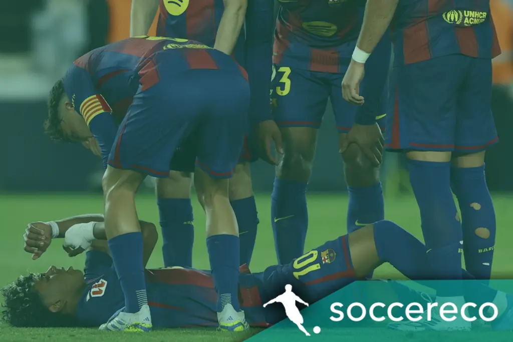 Lamine Yamal tears hamstring before World Cup