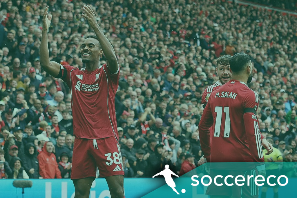 Gravenberch earns praise in England and addresses the situation with Salah